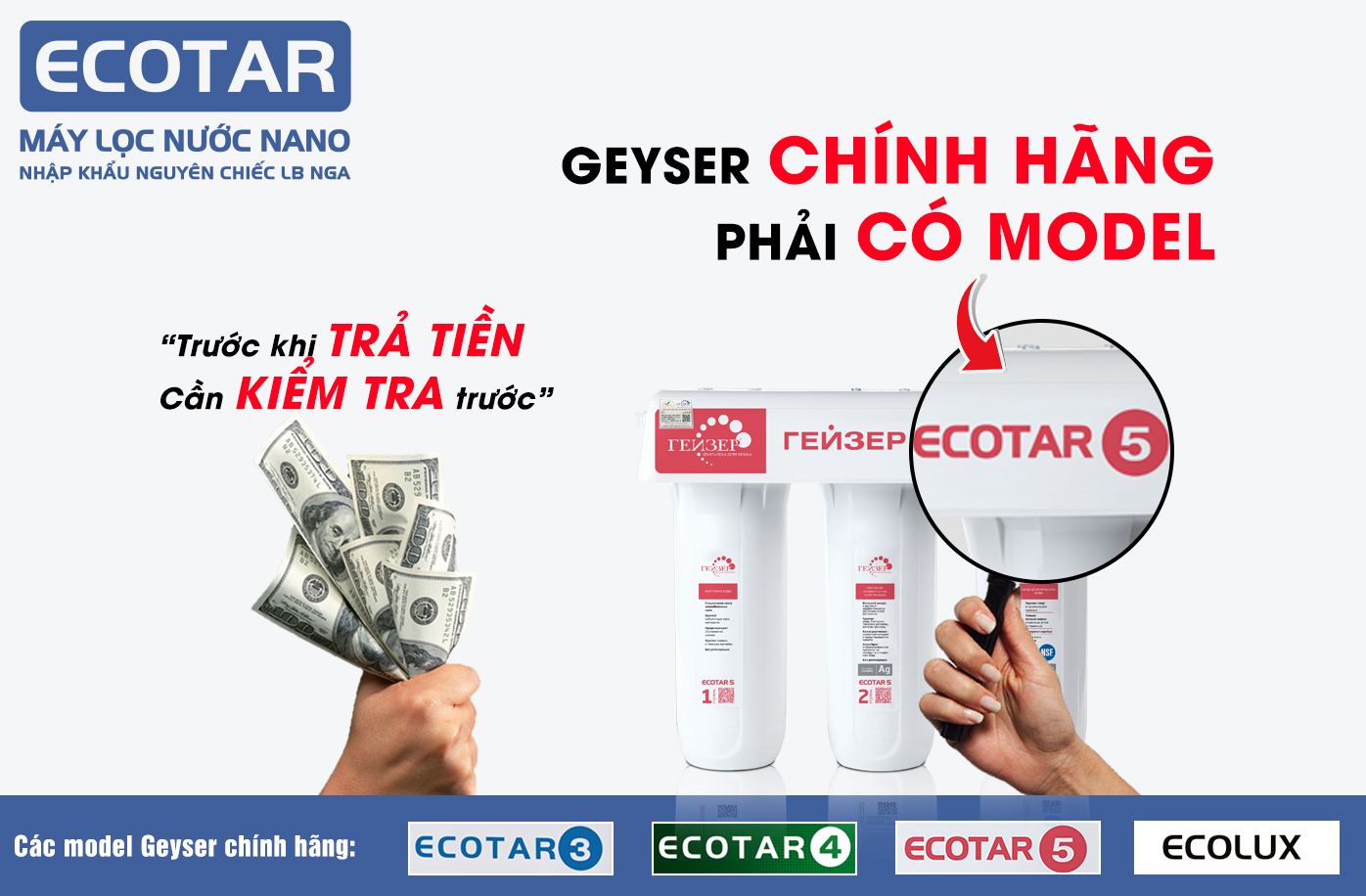  máy lọc nước nano Geyser Ecotar 5 