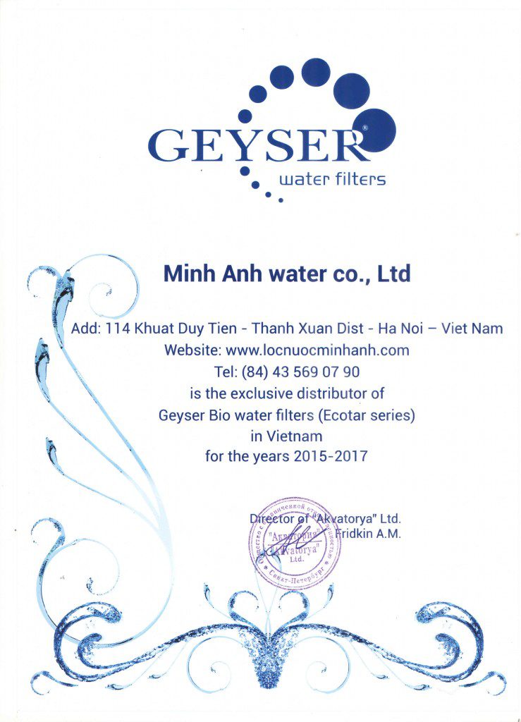 chung nhan nha phan phoi geyser doc quyen