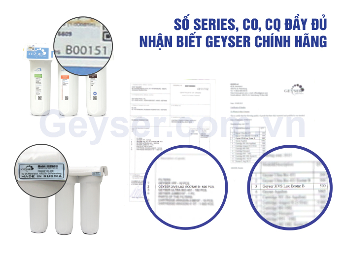 Máy lọc nước nano Geyser Ecotar 3 - 10
