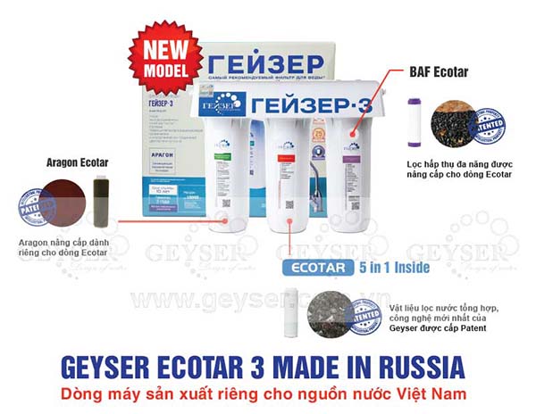 ưu điểm vượt trội geyser ecotar 3