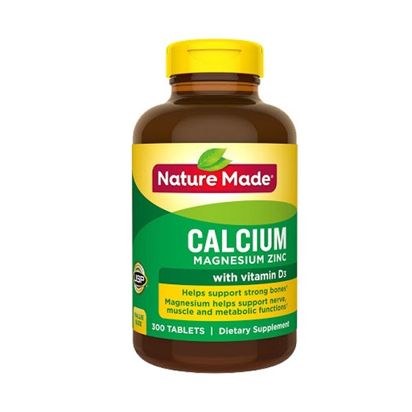 Canxi Nature Made Calcium Magnesium ZinC with Vitamin D3