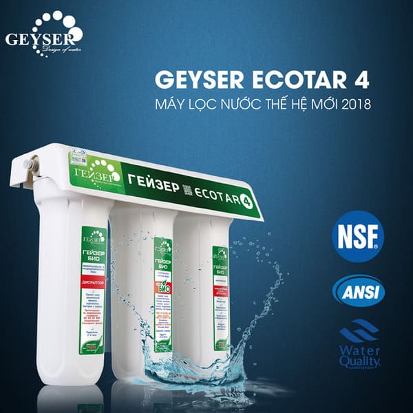 Máy lọc nước Nano Geyser Ecotar 4