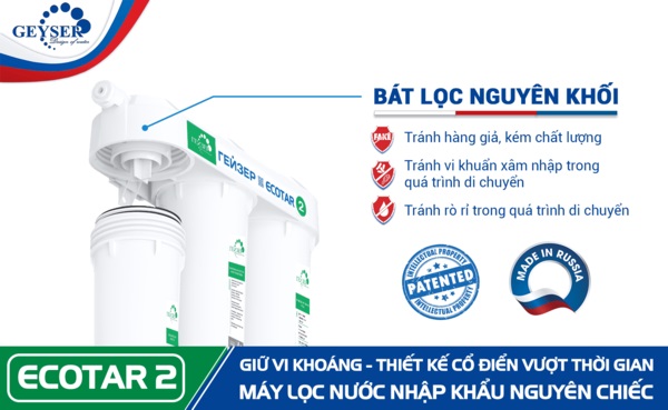 Máy lọc nước nguyên khối geyser - Geyser Việt Nam