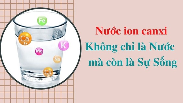 Nước ion canxi - Geyser Việt Nam