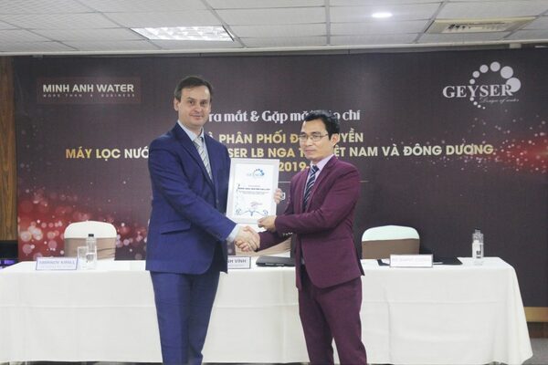 Geyser Việt Nam phân phối chính hãng máy lọc nước Geyser