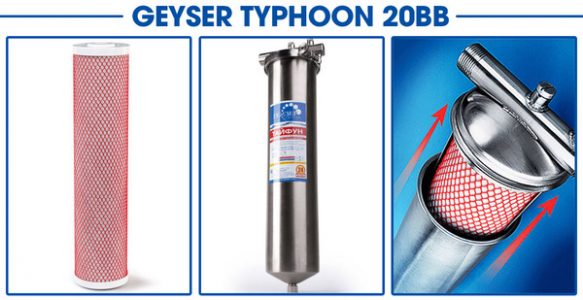 Cấu tạo hệ thống lọc nước sạch cho gia đình Geyser