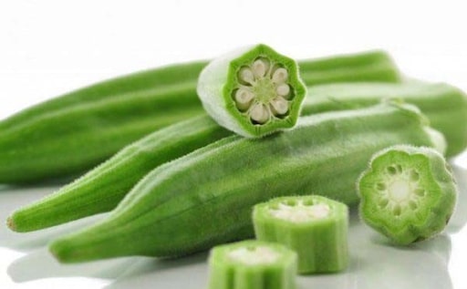 một trong những thực phẩm giàu canxi nhất là đậu bắp