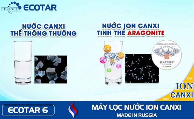 Nước ion canxi giúp làn da mạnh khỏe, săn chắc hơn