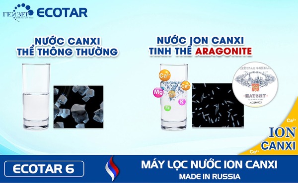 Bên cạnh thực phẩm thì uống nước chứa ion canxi đang là cách cung cấp canxi phù hợp với mọi lứa tuổi