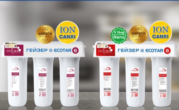Sử dụng máy lọc nước để đảm bảo nước sạch, an toàn sức khỏe