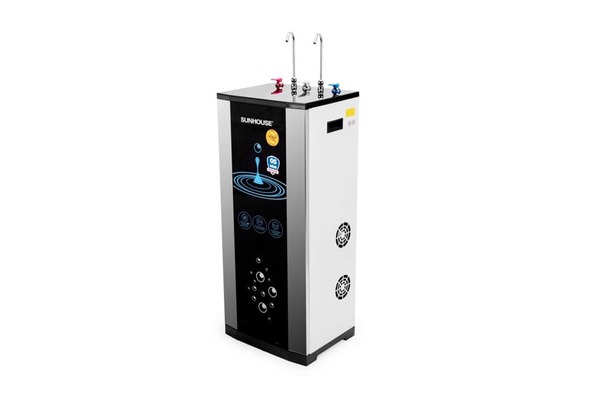 Máy lọc nước nóng lạnh 10 lõi Sunhouse SHR76210CK