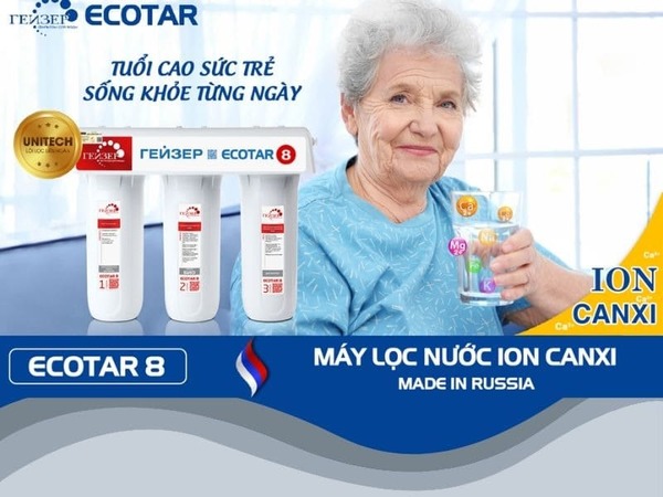 Sản phẩm cho nguồn nước đầu ra tốt cho sức khỏe