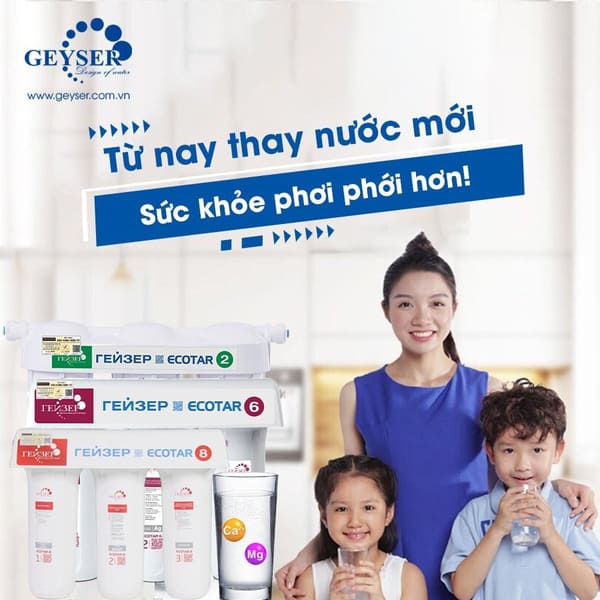 Geyser Việt Nam sản phẩm chất lượng với giá tốt nhất