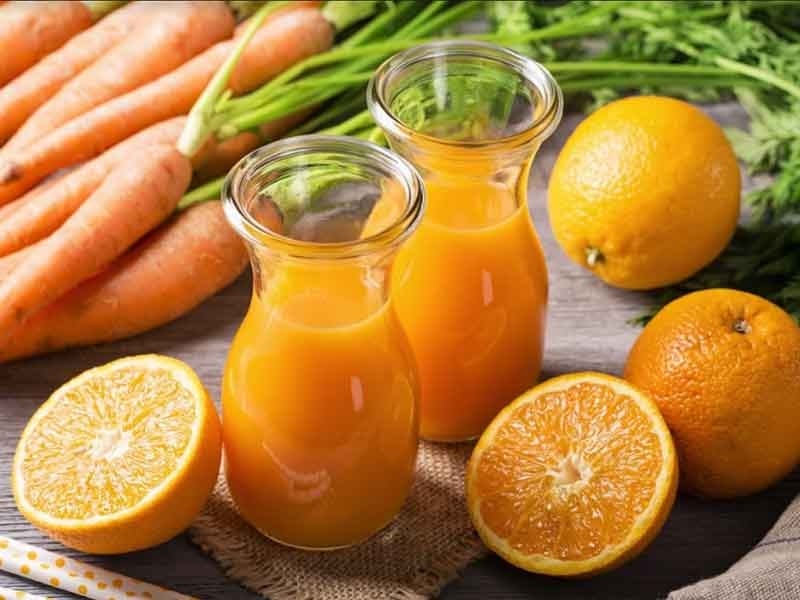 nước cam uống tốt cho làn da