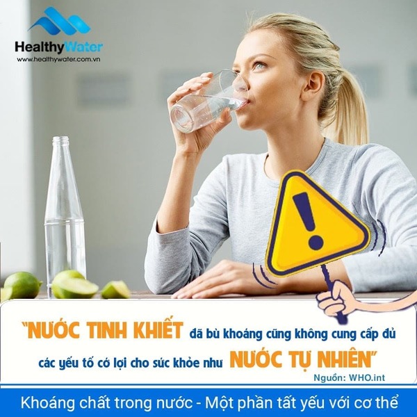 Nước khoáng tốt hơn nước tinh khiết - Geyser Việt Nam