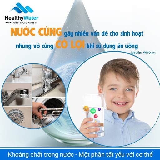 uống nước cứng vô cùng có lợi