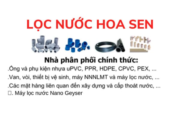 Đại lý lọc nước Hoa Sen