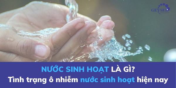 nước sinh hoạt là gì