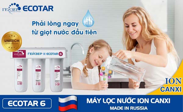 hệ thống máy lọc nước Nano Geyser