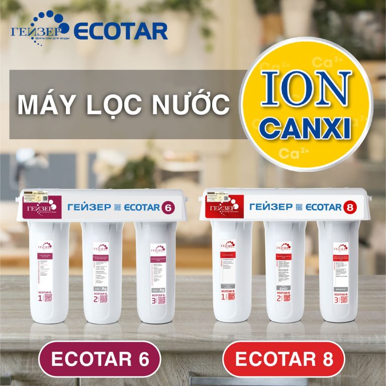 máy lọc nước ion canxi geyser ecotar