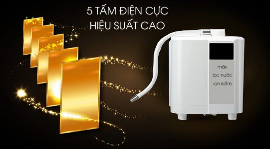 Sai lầm 1: Máy lọc nước ion kiềm điện giải càng nhiều điện cực càng tốt