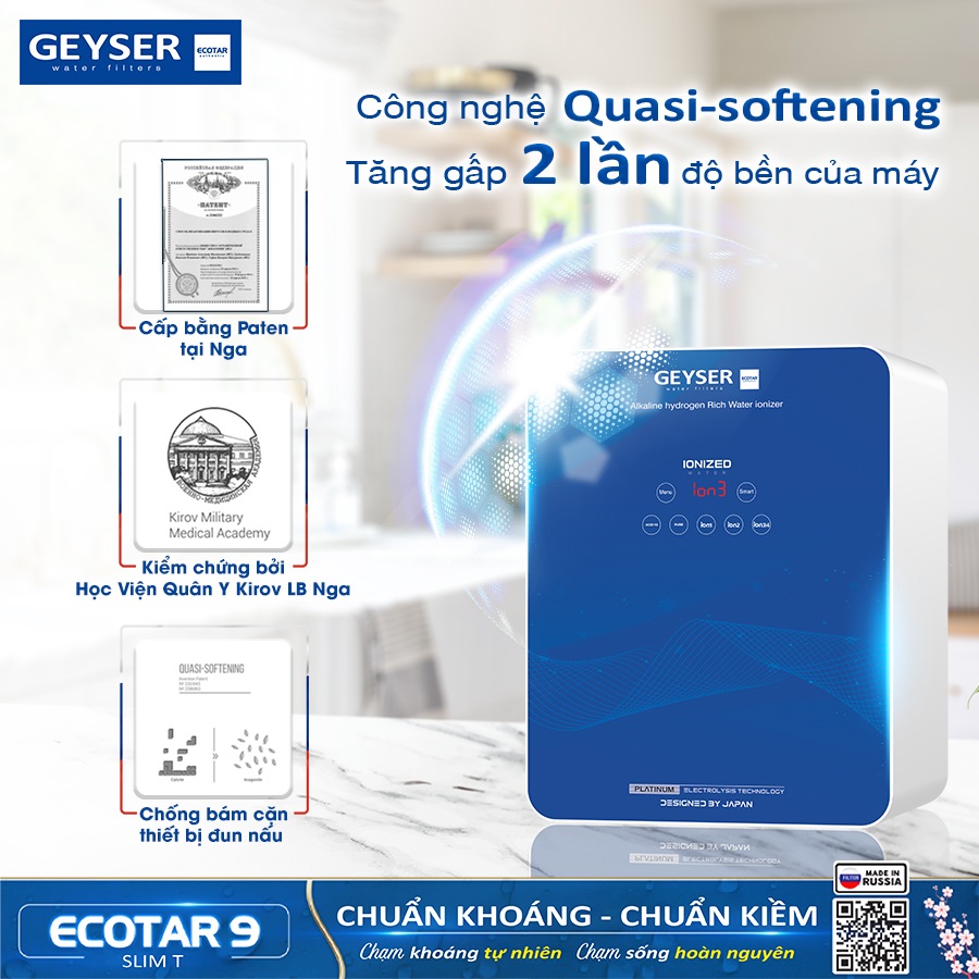 Quasi-Softening chống bám cặn điện cực, tăng gấp 2 lần độ bền máy 