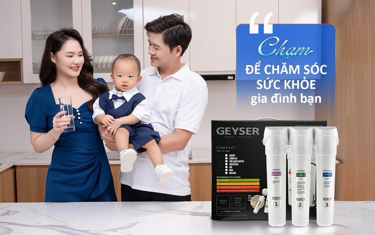 Nâng cao sức khỏe gia đình với Geyser Ecotar 3 Smart