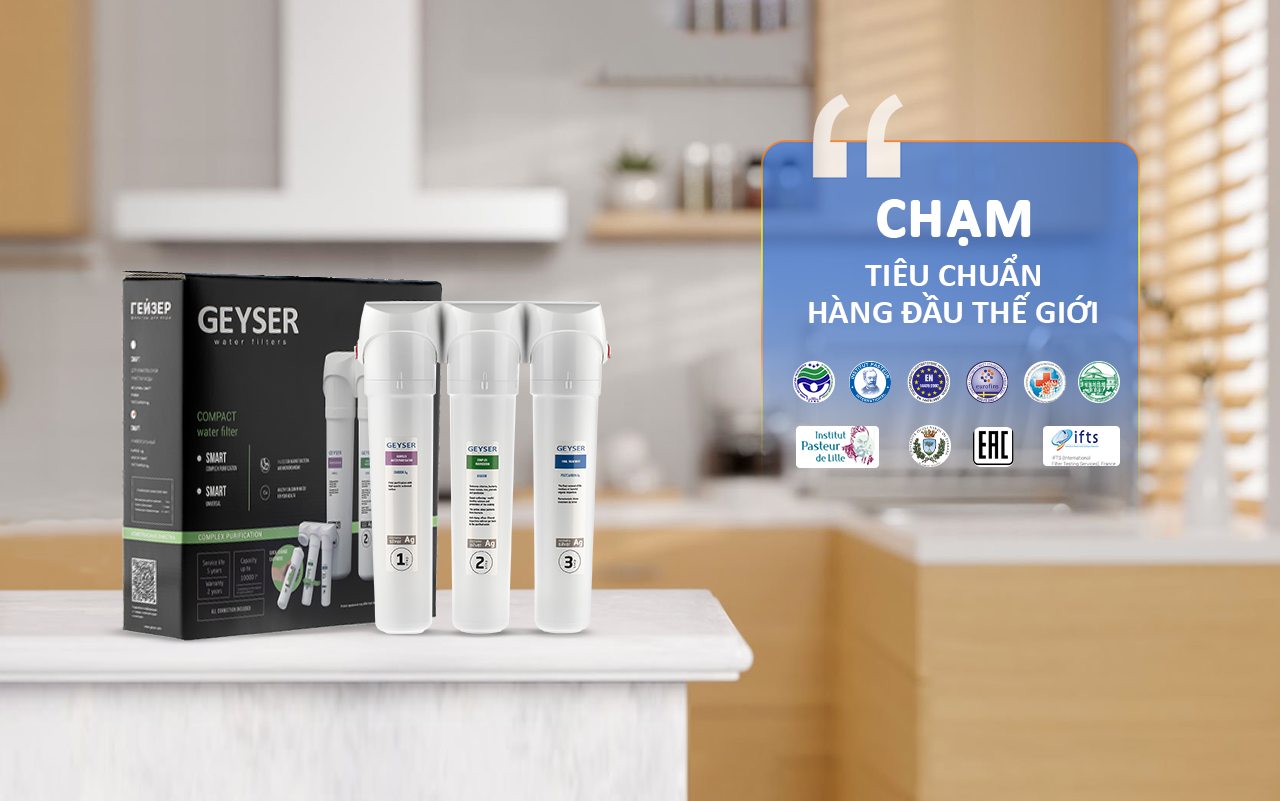 Geyser Ecotar 3 Smart đã vượt quá các thí nghiệm kiểm định của nhiều tổ chức quốc tế