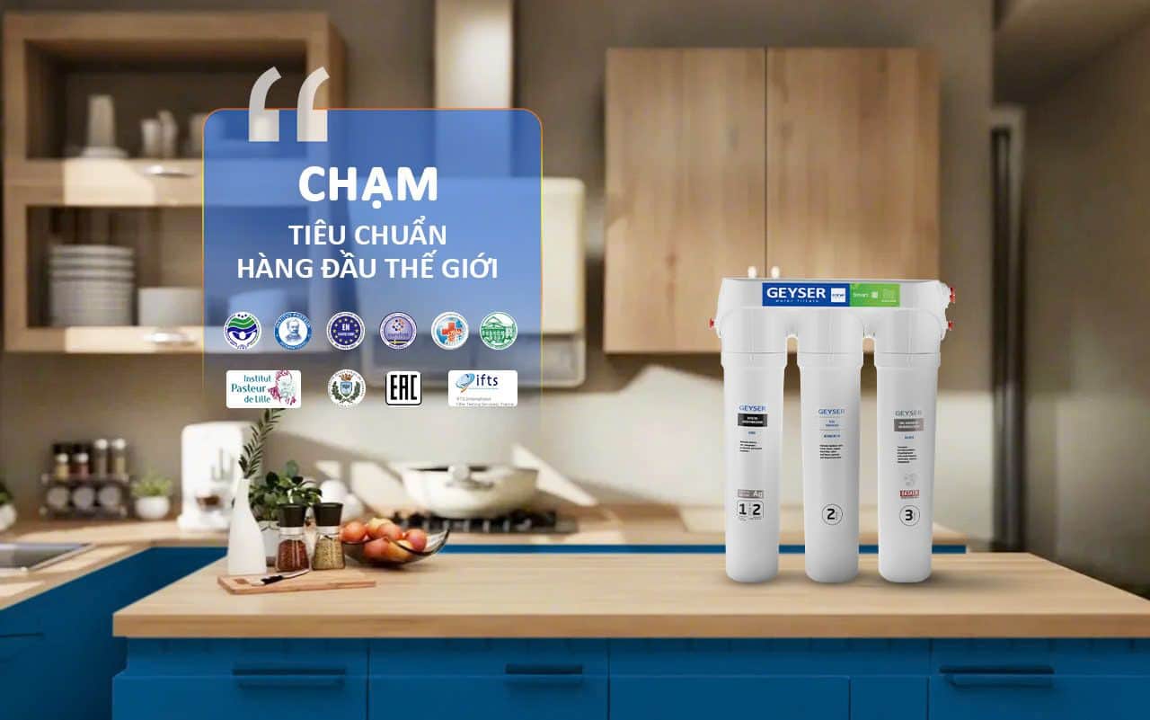 Geyser Ecotar 5 Smart đạt tiêu chuẩn hàng đầu thế giới