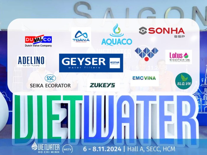 Vietwater 2024: Nơi gặp gỡ của những “ông lớn” ngành lọc nước